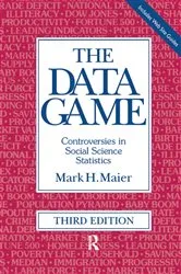 Book cover of The Data Game (3rd ed.) by Mark Maier