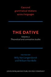 Book cover of The Dative by Willy Van Langendonck