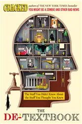 Book cover of The De-Textbook by Cracked.com