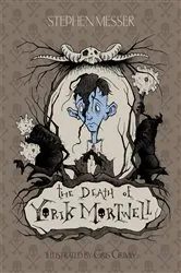 Book cover of The Death of Yorik Mortwell by Stephen Messer