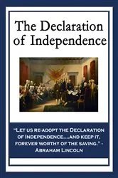 Book cover of The Declaration of Independence by Thomas Jefferson
