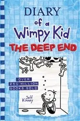 Book cover of The Deep End (Diary of a Wimpy Kid #15) by Jeff Kinney