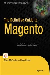 Book cover of The Definitive Guide to Magento by Adam McCombs