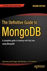 Book cover of The Definitive Guide to MongoDB (2nd ed.) by David Hows