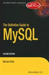 Book cover of The Definitive Guide to MySQL (2nd ed.) by Michael Kofler