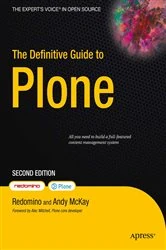 Book cover of The Definitive Guide to Plone (2nd ed.) by Andy McKay