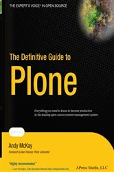 Book cover of The Definitive Guide to Plone by Andy McKay