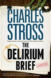 Book cover of The Delirium Brief by Charles Stross