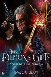 Book cover of The Demon's Gift by Isaac D. Peterson