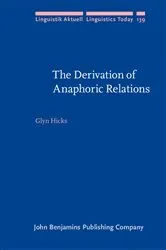 Book cover of The Derivation of Anaphoric Relations by Glyn Hicks