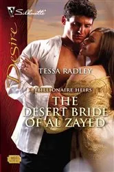 Book cover of The Desert Bride of Al Zayed by Tessa Radley