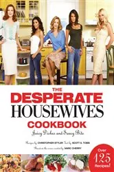Book cover of The desperate housewives cookbook by Juicy Dishes
