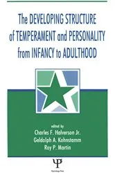 Book cover of The Developing Structure of Temperament and Personality From Infancy To Adulthood by Charles F. Halverson Jr.