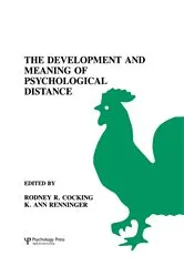 Book cover of The Development and Meaning of Psychological Distance by Rodney R. Cocking