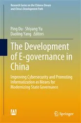 Book cover of The Development of E-governance in China by Ping Du