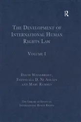 Book cover of The Development of International Human Rights Law by Fionnuala D. Ní Aoláin