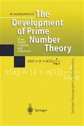 Book cover of The Development of Prime Number Theory by Wladyslaw Narkiewicz