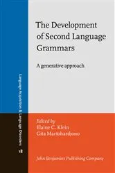 Book cover of The Development of Second Language Grammars by Elaine C. Klein