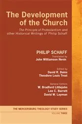 Book cover of The Development of the Church by Philip Schaff