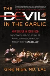 Book cover of The Devil in the Garlic by Greg Nigh