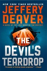 Book cover of The Devil's Teardrop by Jeffery Deaver