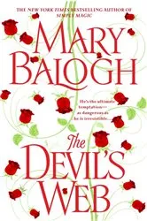 Book cover of The Devil's Web by Mary Balogh