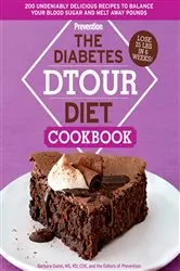 Book cover of The Diabetes DTOUR Diet Cookbook by Barbara Quinn