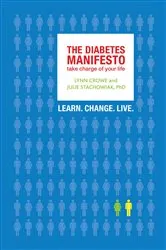 Book cover of The Diabetes Manifesto by Lynn Crowe