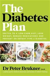 Book cover of The Diabetes Plan by Peter Brukner