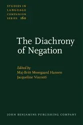 Book cover of The Diachrony of Negation by Maj-Britt Mosegaard Hansen