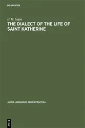 Book cover of The dialect of the Life of Saint Katherine by Unknown
