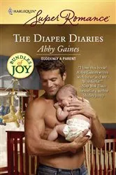 Book cover of The Diaper Diaries by Abby Gaines
