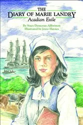 Book cover of The Diary of Marie Landry by Stacy Demoran Allbritton