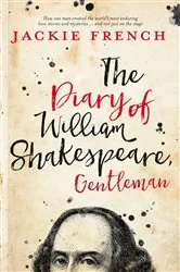Book cover of The Diary of William Shakespeare, Gentleman by Jackie French
