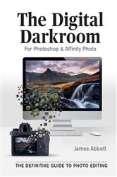 Book cover of The Digital Darkroom by James Abbott