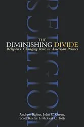 Book cover of The Diminishing Divide by Andrew Kohut