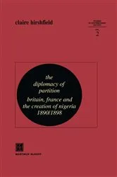Book cover of The Diplomacy of Partition by C. Hirshfield