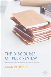Book cover of The Discourse of Peer Review by Brian Paltridge