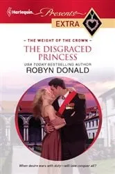 Book cover of The Disgraced Princess by Robyn Donald