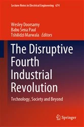 Book cover of The Disruptive Fourth Industrial Revolution by Wesley Doorsamy