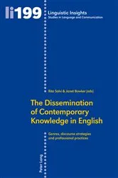 Book cover of The Dissemination of Contemporary Knowledge in English by Maurizio Gotti