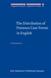 Book cover of The Distribution of Pronoun Case Forms in English by Unknown