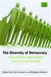 Book cover of The Diversity of Democracy by Colin Crouch