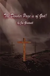 Book cover of THE DIVIDER PAGE IS OF GOD! by Joe Gladwell