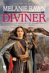 Book cover of The Diviner by Melanie Rawn
