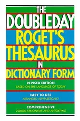 Book cover of The Doubleday Roget's Thesaurus in Dictionary Form by Sidney L. Landau