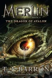 Book cover of The Dragon of Avalon by T. A. Barron