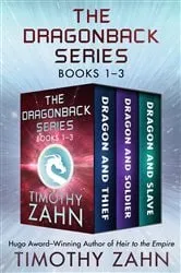 Book cover of The Dragonback Series Books 1–3 by Timothy Zahn
