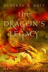 Book cover of The Dragon's Legacy by Deborah A. Wolf