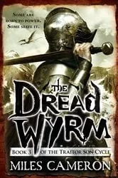 Book cover of The Dread Wyrm by Miles Cameron